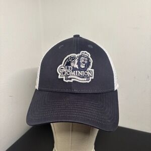 New Era Old Dominion University Monarchs Trucker Hat Cap Adult Size S/M ODU Mesh